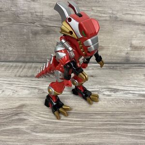 Power Rangers Dino Thunder Red Vintage Toy 2003 7"‎